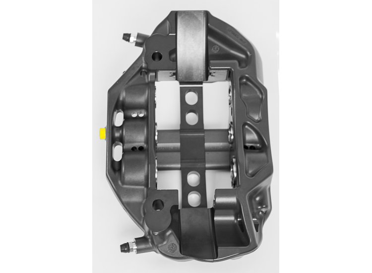 Суппорт AP Racing CP9668-3S7L Pro5000R Radi-CAL 6 поршней; 25mm толщина колодки