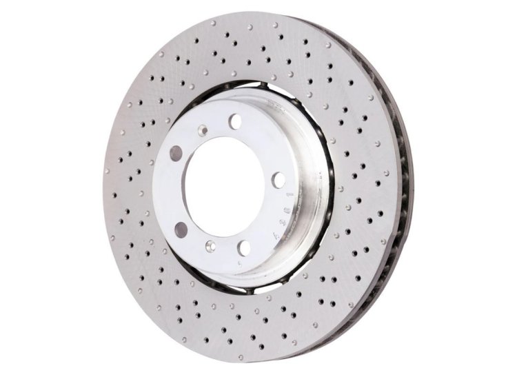 Тормозной диск SHW PORSCHE 718 Cayman GTS, 911 (992) Передний Правый 350x34мм PFR49902