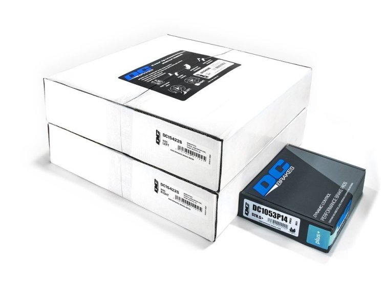 Комплект Задний Тормозные диски + колодки  DC Brakes JEEP Grand Cherokee SRT8 11->, 350х28мм