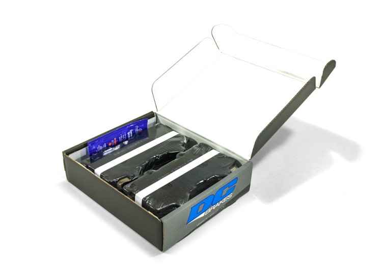 Колодки тормозные DC9303R18 DC Brakes Street HD+ передние Toyota LC300; Land Cruiser 300