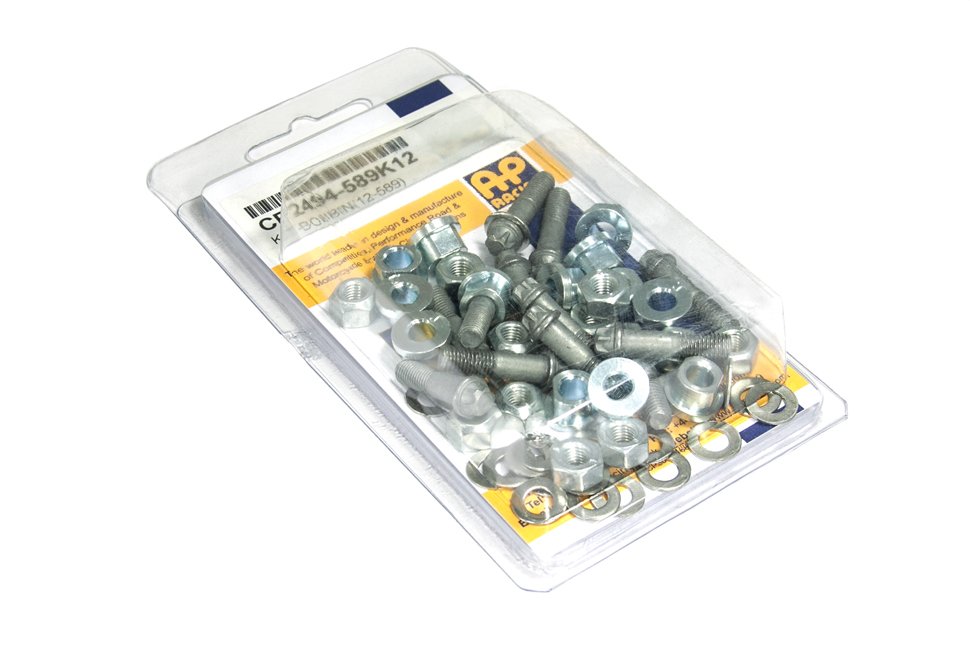 Крепеж тормозных роторов AP Racing CP2494-589K12 (комплект 12 шт)
