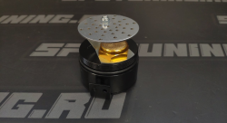 Маслоуловитель круглый с фильтром, черный