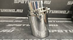 Насадка на глушитель D посадочный 76мм/ D наруж 101мм