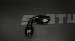 Фитинг AN12 90°, быстросъёмный под шланг AN, Easy-Release