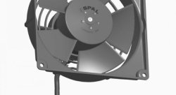 Вентилятор втягивающий (перед радиатором) 4,5" (115мм) 400 м3/ч SPAL