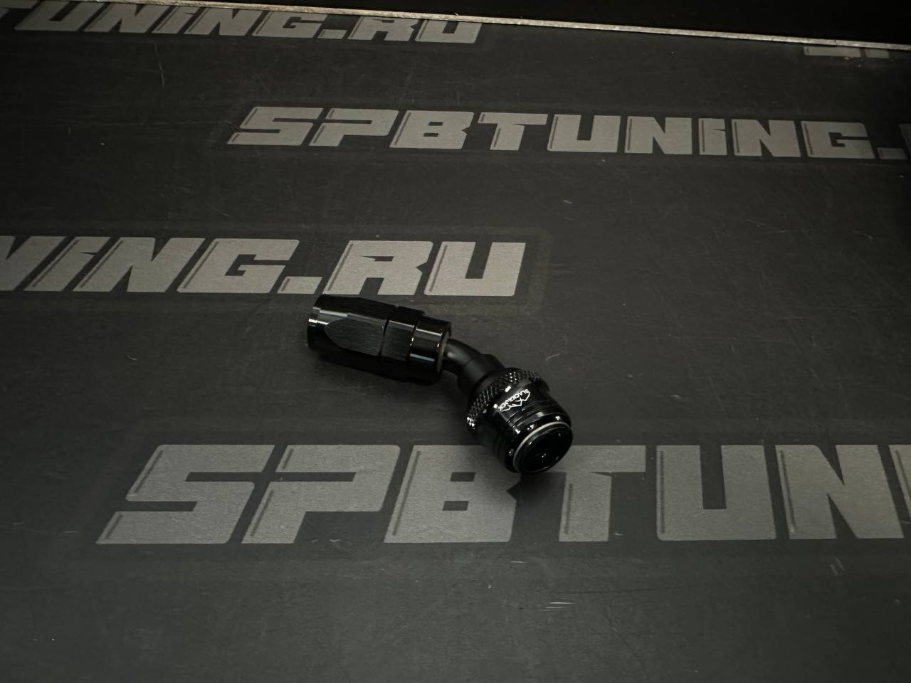 Фитинг AN10 45°, быстросъёмный под шланг AN, Easy-Release