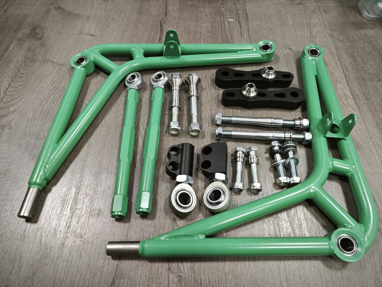 Рычаги подвески передние нижние с сошками и тягами BMW E36 DRIFT комплект