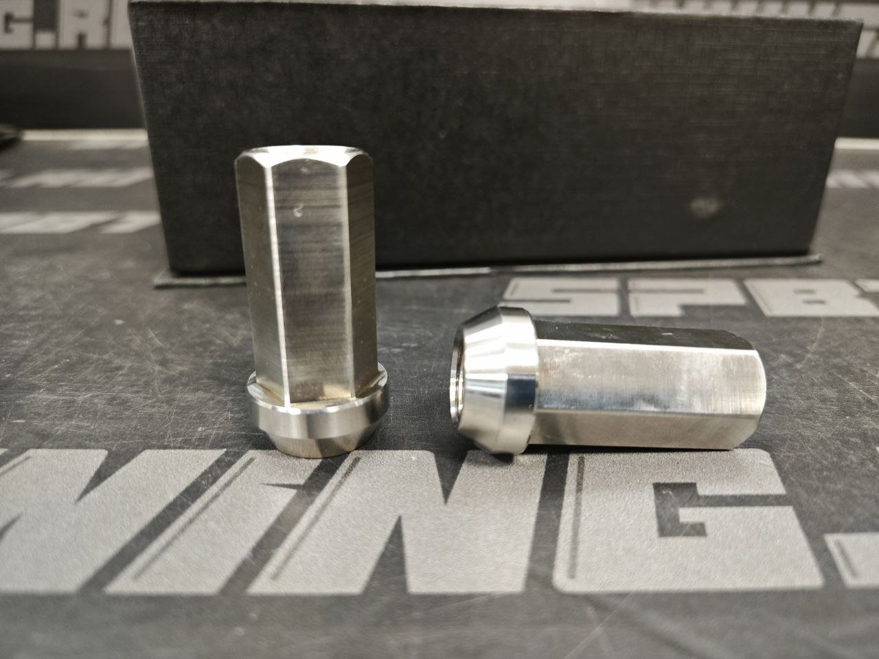 Гайки колесные Rays style M14х1.5 45мм (хром)