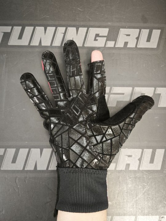 HOGO N1 "Kupit" перчатки для симрейсинга, красные, р-р L