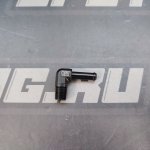 Адаптер 1/8" NPT 90 градусов под шланг 5мм (Alu)