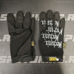 Перчатки механика Mechanix Replica, черно-белые, размер L