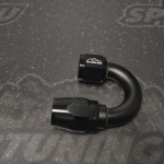 Фитинг AN20 180 градусов под шланг AN, черный