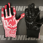 HOGO N1 "Kupit" перчатки для симрейсинга, красные, р-р L