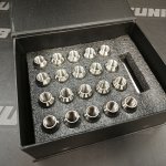 Гайки колесные Rays style M14х1.5 45мм (хром)