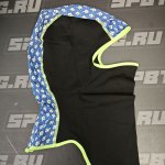 Подшлемник HOGO N1 "Respect", черный/синий, р-р L