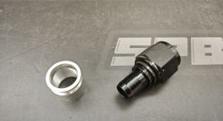 Фитинг AN10 под опрессовку, под PTFE шланг