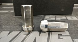 Гайки колесные Rays style M14х1.5 45мм (хром)