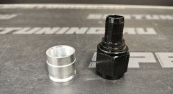 Фитинг AN10 под опрессовку, под PTFE шланг
